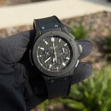 Watch Marked "Hublot Big Bang" Chronograph — Authenticity Uncertain — listing 3