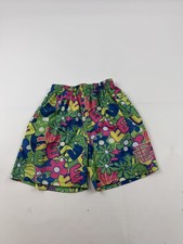 Eric Emanuel EE Basic Shorts Floral Blue Mesh — listing 3