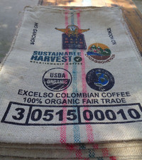 Café do Brasil Interagricola Natural Burlap Coffee Bean Sack — listing 3