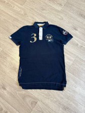 La Martina by R. Engel Monte Carlo Crest Black T-Shirt — listing 5