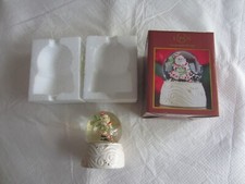 Lenox Vintage-Style Santa Claus Musical Snow Globe with Ceramic Base — listing 4