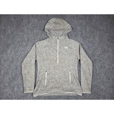 The North Face Women's Crescent Full-Zip Sweater Fleece Jacket, Light Grey Heather, Size XS — listing 3