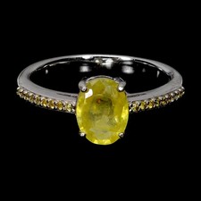 Vintage Oval Blue Sapphire Halo Cocktail Ring Yellow Gold Tone