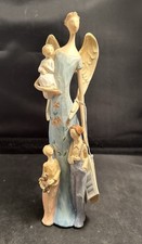 Giftcraft Eden's Angels 'Have Faith & Believe' Resin Angel with Praying Child Figurine — listing 2