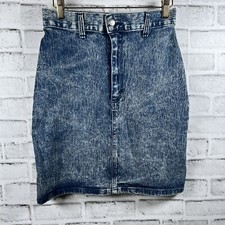 Vintage Kayo of California Denim Pencil Skirt Size 7