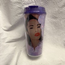 Selena Quintanilla XXV 25th Anniversary Stripes Commemorative Cup Tumbler — listing 4