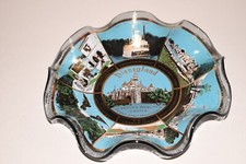 Vintage Disneyland Souvenir Scalloped Glass Dish - Sleeping Beauty's Castle — listing 5