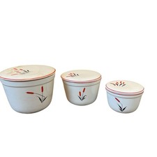 Universal Cambridge Cattail (Bittersweet) Pattern Tab-Handled Serving Bowl / Vegetable Dish — listing 2