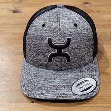 Hooey Black & Grey Logo Trucker Cap, One Size, listing 2