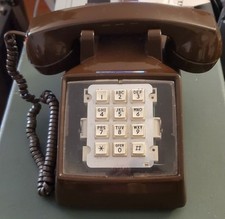Comdial Vintage Beige Push-Button Desk Telephone 2500 Series — listing 5