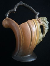 Roseville Pottery Pine Cone Pattern Ceramic Bookend (single) — listing 2