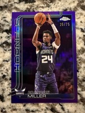 2023-24 Topps Chrome Brandon Miller Green Refractor Rookie #08/99