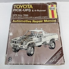 Haynes Repair Manual 92075 Toyota Pick-ups 1979-1995 & 4Runner 1984-1995 — listing 2