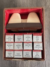 Tru-Vue Stereoscope Film Strip Viewer Set with Original Box & 12 Reels — listing 2