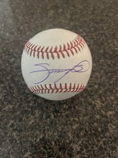 Autographed Official League Leather Baseball (Signature Unverified) — listing 4