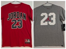 Jordan Kids Jersey Tee Carbon Heather Jumpman 23 — listing 2