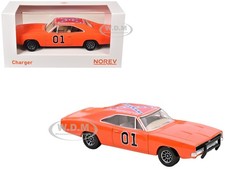 Lot of 3 Loose Vintage Diecast Cars - Dukes of Hazzard General Lee Dodge Charger, De Tomaso Pantera, Black 1940s Fastback — listing 4