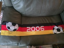 FIFA World Cup Germany 2006 Deutschland Knit Soccer Scarf with Goleo Mascot