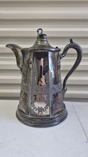 Wm Rogers Silverplate Footed Coffee Pot with Baluster Body — listing 5