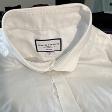 Charles Tyrwhitt Men's Non-Iron Pink Windowpane Check Extra Slim Fit Dress Shirt, 14.5/33 — listing 4