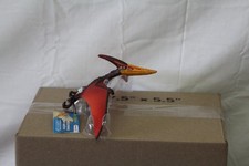 Lot of 5 Large Plastic Dinosaur Toy Figures (Stegosaurus, Triceratops, Spinosaurus, T-Rex, Pteranodon) — listing 3