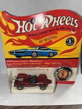 Hot Wheels Redline Nitty Gritty Kitty in Blue with #4 Race Number Made in USA / Hong Kong with a year — listing 2