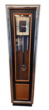 Howard Miller Tempus Fugit Grandfather Clock with Broken Pediment Crown — listing 6