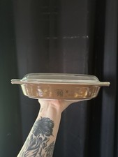 Vintage Pyrex Early American Pattern Milk Glass Bowl & Refrigerator Dish Set (3 Pieces) — listing 5