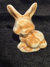 Miniature Yixing-Style Zisha Clay Seated Rabbit Figurine — listing 4