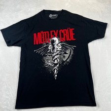 Mötley Crüe Dr. Feelgood Acid Wash T-Shirt, Size Medium — listing 4