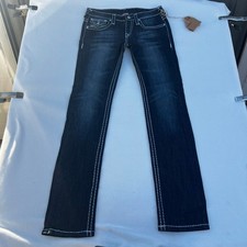 True Religion Women's Bootcut Jeans with Silver Embellished Side Detail — listing 4