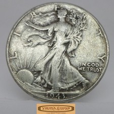 1943 Walking Liberty Half Dollar 90% Silver US Coin — listing 6