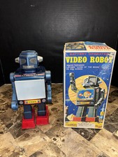 Vintage Battery Operated Video Robot with Original Box, Horikawa (S.H. Mark), Made in Japan — listing 2