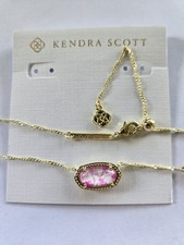 Kendra Scott Elisa Pendant Necklace in Emerald/Jade Green Illusion — listing 6