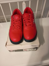 FILA Original Fitness Low Sneaker - Cream/Navy/Red Logo Tape — listing 3