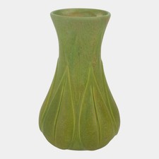 Roseville Pottery Early Velmoss Vase 138-12 — listing 4
