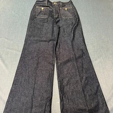 J.Crew '96 Denim Trouser Wide-Leg Sailor Jeans, Size 31 — listing 2