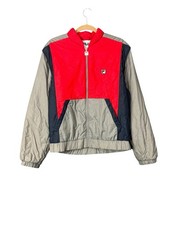 Fila Two-Tone Puffer Jacket, Black & Tan Colorblock — listing 5