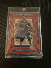 Panini National Treasures Jalen Brunson Base Card /75 New York Knicks