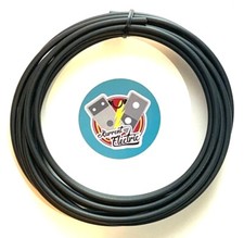 Bundle of Black Insulated Electrical Cable / Wire (Mixed Gauge Coils) — listing 2