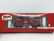 Norfolk Southern Wide-Vision Caboose, Red, O Gauge Model Train Car, listing 6