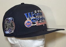 Vintage 2000 Subway Series World Series Snapback Hat NY Yankees vs Mets — listing 4
