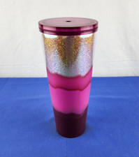Starbucks Black Glitter Double-Wall Cold Cup Tumbler with Lid and Straw — listing 3