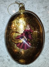 The Heralding Angels Boxed Set of 12 Porcelain Cherub Ornaments with Gold Accents — listing 4