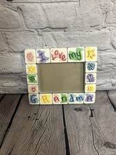 Skribbles Ceramic "You're the Best Grandma!" Picture Frame 4x6 — listing 4