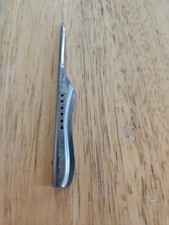 Vintage Metal Needle Case with Threading Needle, listing 6