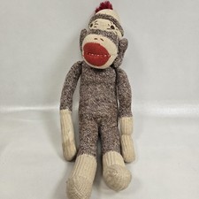 Lot of 3 Vintage Handmade Sock Monkeys (Rockford Red Heel Style) — listing 5
