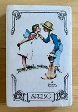 Norman Rockwell Four Seasons Playing Cards Set (Spring, Summer, Fall, Winter) - Sealed, 4 Decks — listing 6