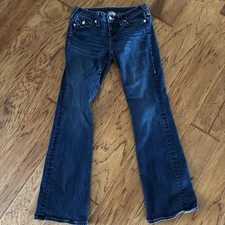 True Religion Women's Bootcut Jeans with Silver Embellished Side Detail — listing 5