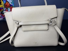 Céline Belt Bag Micro in Grained Calfskin Leather